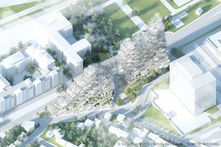 Rosny sous bois - MGP - Projet urbain village vertical